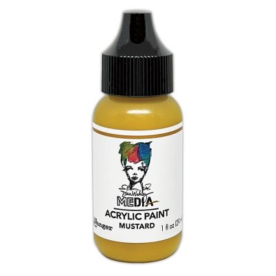 Dina Wakley Media Acrylic Paint - Mustard