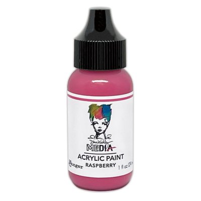 Dina Wakley Media Acrylic Paint - Raspberry