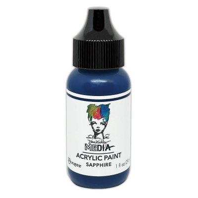 Dina Wakley Media Acrylic Paint - Sapphire