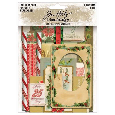 Tim Holtz Idea-Ology Ephemera Christmas