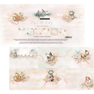 Art Alchemy 12x12 Paperset - My Little Baby