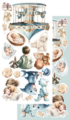 Art Alchemy Extras to Cut - My Little Baby Boy