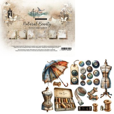 Art Alchemy 8x8 Paperpack - Natural Beauty