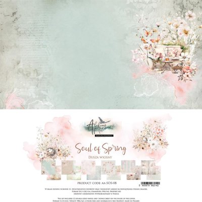 Art Alchemy 8x8 Paperpack - Soul of Spring