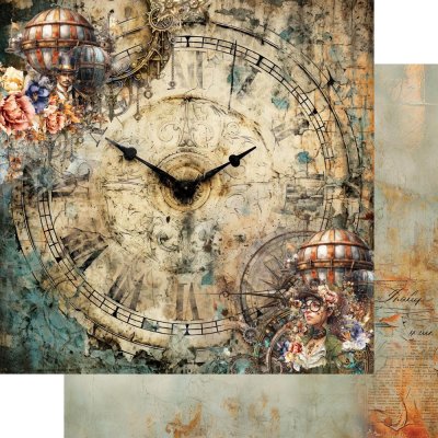 Art Alchemy 8x8 Paperpack - Steampunk Time