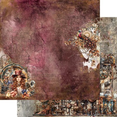 Art Alchemy 8x8 Paperpack - Steampunk Time