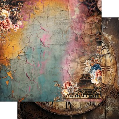 Art Alchemy 8x8 Paperpack - Steampunk Time
