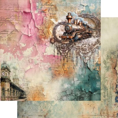 Art Alchemy 8x8 Paperpack - Steampunk Time