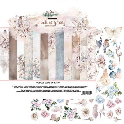Art Alchemy 12x12 Paperset - Touch of Spring