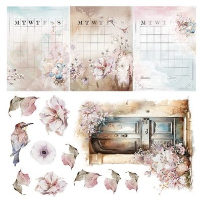 Art Alchemy 8x8 Paperpack - Touch of Spring