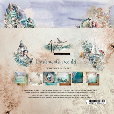 Art Alchemy 8x8 Paperpack - Underwater World