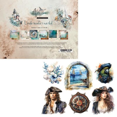 Art Alchemy 8x8 Paperpack - Underwater World
