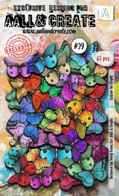 Aall and Create Die-Cuts - Colour In Flight 
