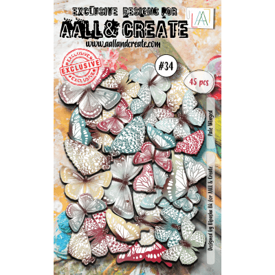 Aall and Create Die-Cuts - Pale Winged
