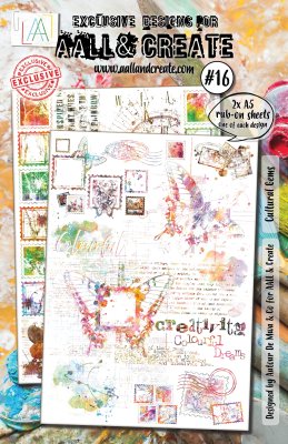 Aall and Create A5 Rub-Ons - Cultural Gems