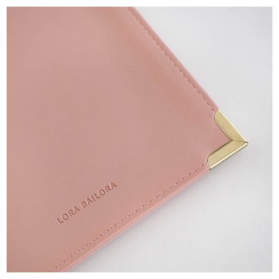 Leather album 6x8 inch - Rose 