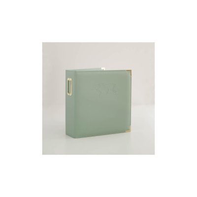 Leather album 6x8 inch - Salvia