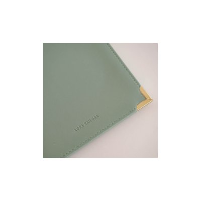 Leather album 6x8 inch - Salvia