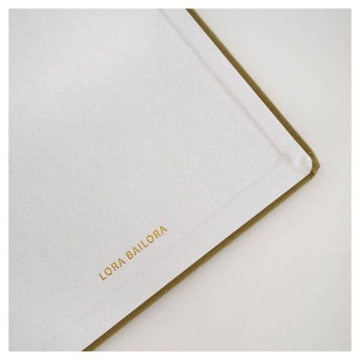 Tyg Album 6x8 inch - Khaki