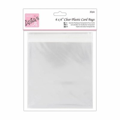 Cellofan påsar 6x6 inch 50 pack 