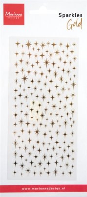 Marianne Design Stickers - Sparkles Gold