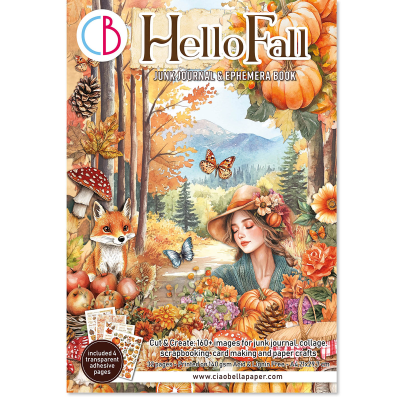 Ciao Bella Ephemera A4 Book - Hello Fall