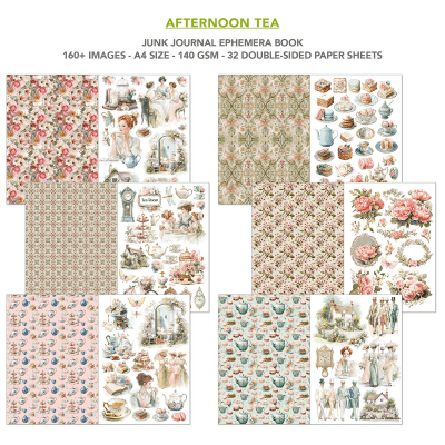 Ciao Bella Ephemera Book - Afternoon Tea