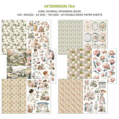 Ciao Bella Ephemera Book - Afternoon Tea
