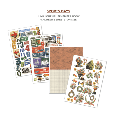 Ciao Bella Ephemera Book - Sports Days