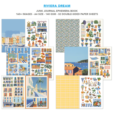 Ciao Bella Ephemera Book - Riviera Dream 