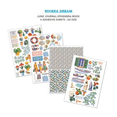 Ciao Bella Ephemera Book - Riviera Dream 