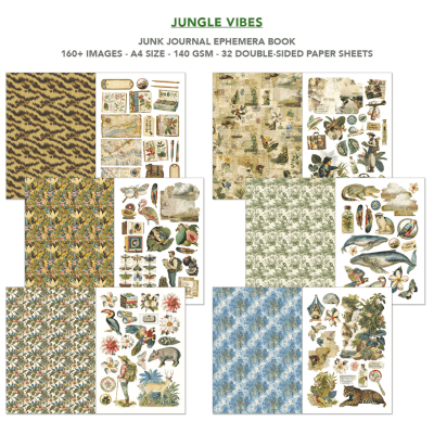 Ciao Bella Ephemera Book - Jungle Vibes