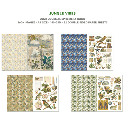 Ciao Bella Ephemera Book - Jungle Vibes