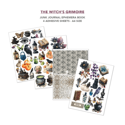 Ciao Bella Ephemera A4 Book - The witches grimoire