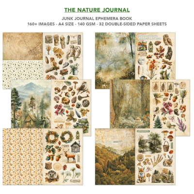 Ciao Bella Ephemera A4 Book - The Nature Journal