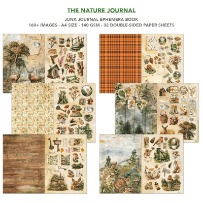 Ciao Bella Ephemera A4 Book - The Nature Journal