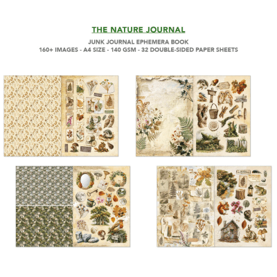Ciao Bella Ephemera A4 Book - The Nature Journal