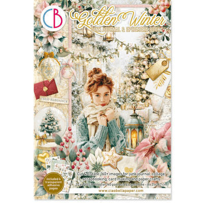 Ciao Bella Ephemera A4 Book - Golden Winter