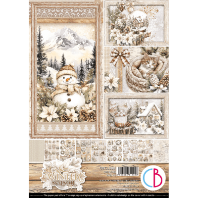 Ciao Bella A4 Creative Pad - Winter Season