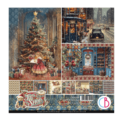 Ciao Bella 8x8 Paper Pad - Toy Shop 