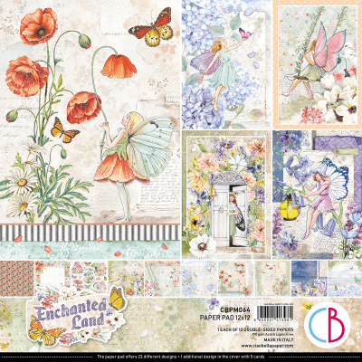 Ciao Bella 12x12 Paper Pad - Enchanted Land