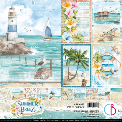 Ciao Bella 12x12 Paper Pad - Summer Breeze