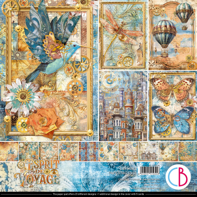 Ciao Bella 12x12 Paperpack - Esprit de Voyage