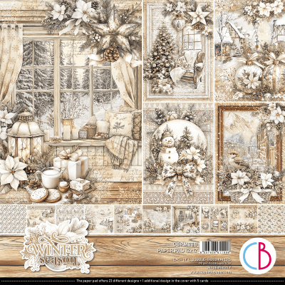 Ciao Bella 12x12 Paper Pad - Winter season