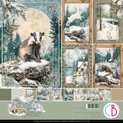 Ciao Bella 12x12 Paper Pad - Forest Tales