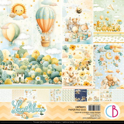 Ciao Bella 12x12 Paper Pad - Lunibloom