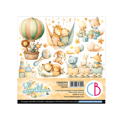 Ciao Bella 6x6 Fussy Cut Pad - Lunibloom