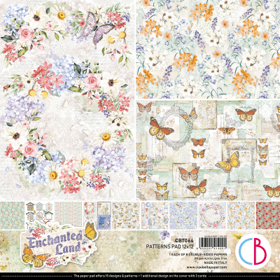 Ciao Bella 12x12 Patterns Pad - Enchanted Land