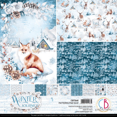 Ciao Bella 12x12 Paper Pad - Winter Journey