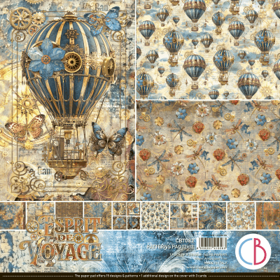 Ciao Bella 12x12 Patterns Pad - Esprit de Voyage
